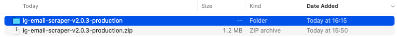 unzip Workable Scraper chrome extension